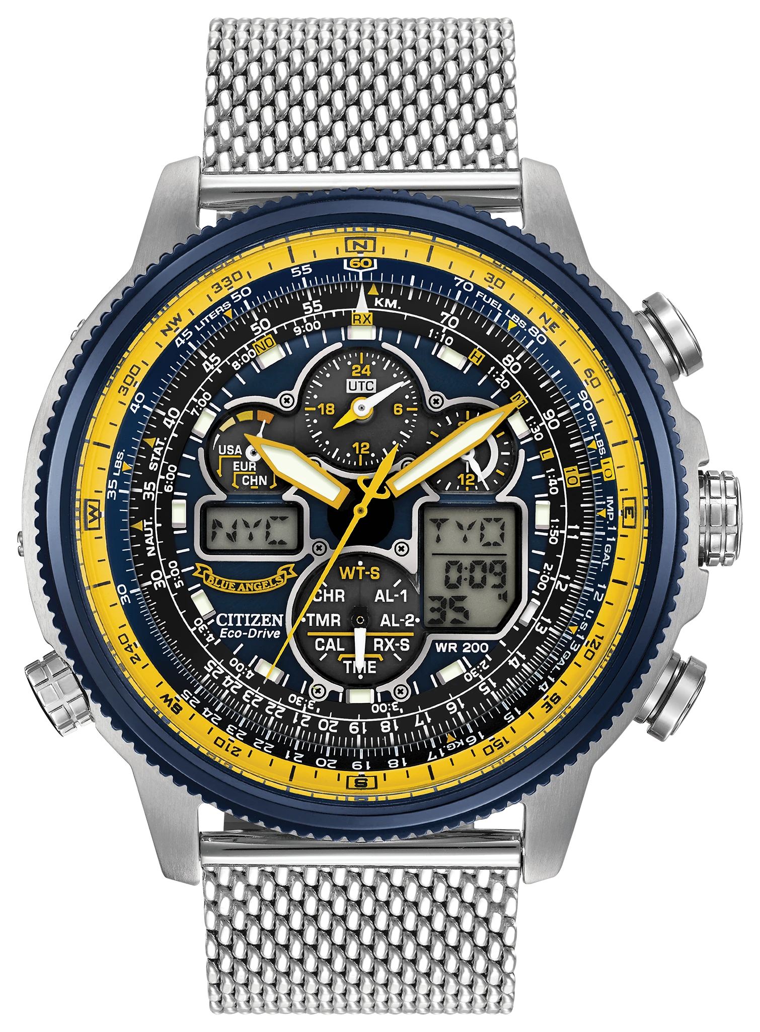 Promaster Navihawk A-T - Men's JY8031-56L Atomic Timekeeping Watch